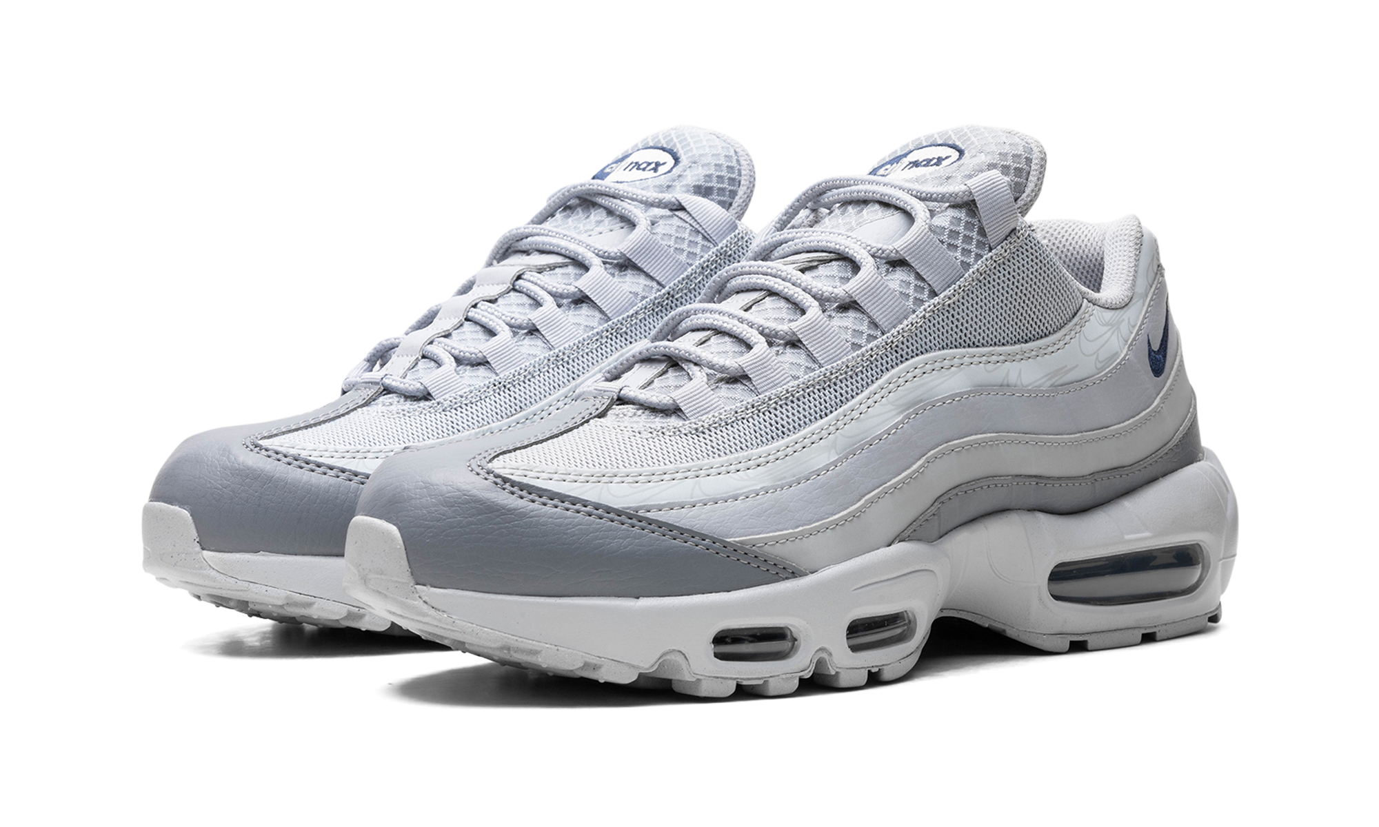 Nike Air Max 95 Wolf Grey Midnight Navy FD0663 001