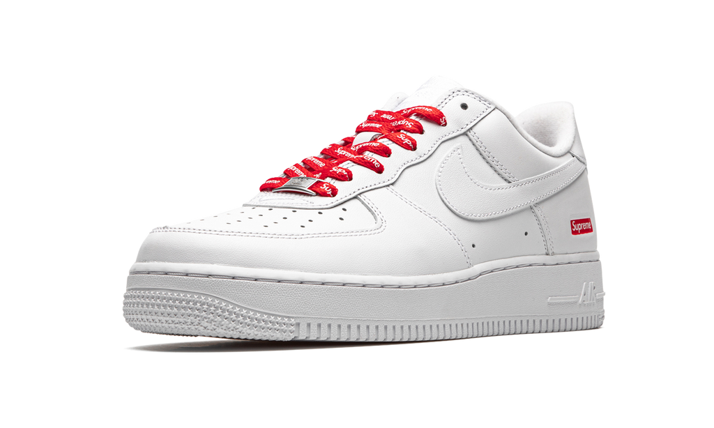 Nike Air Force 1 Low Supreme - Mini Box Logo White CU9225 100
