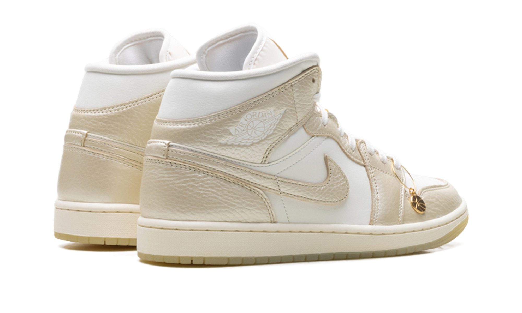 Air Jordan 1 Mid SE Wmns Metallic Team Gold HV5159 100
