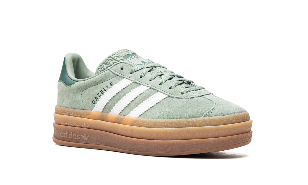 Adidas GAZELLE BOLD WMNS Silver Green Gum ID6998