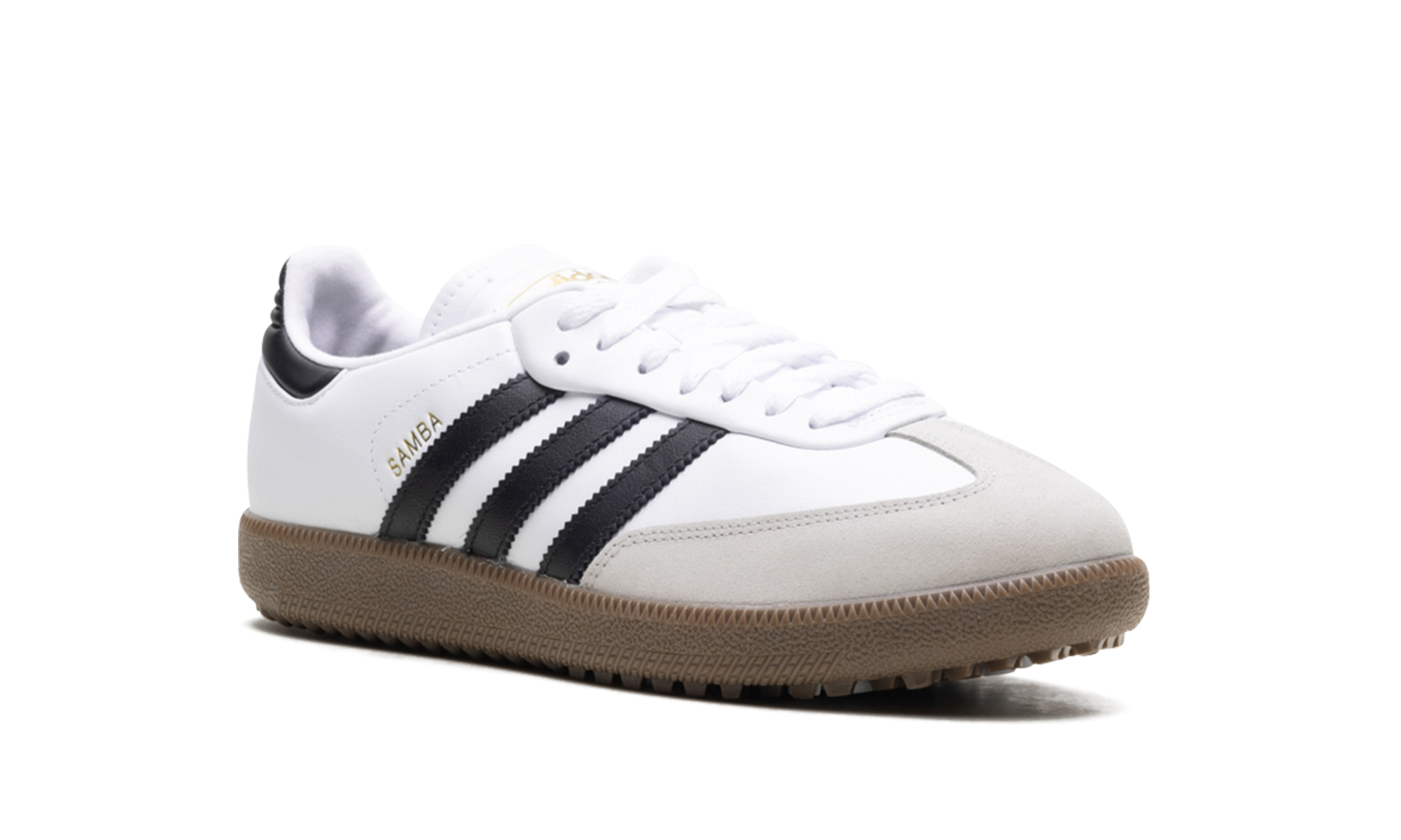 Adidas Samba Spikeless Golf White Black Gum JH6149