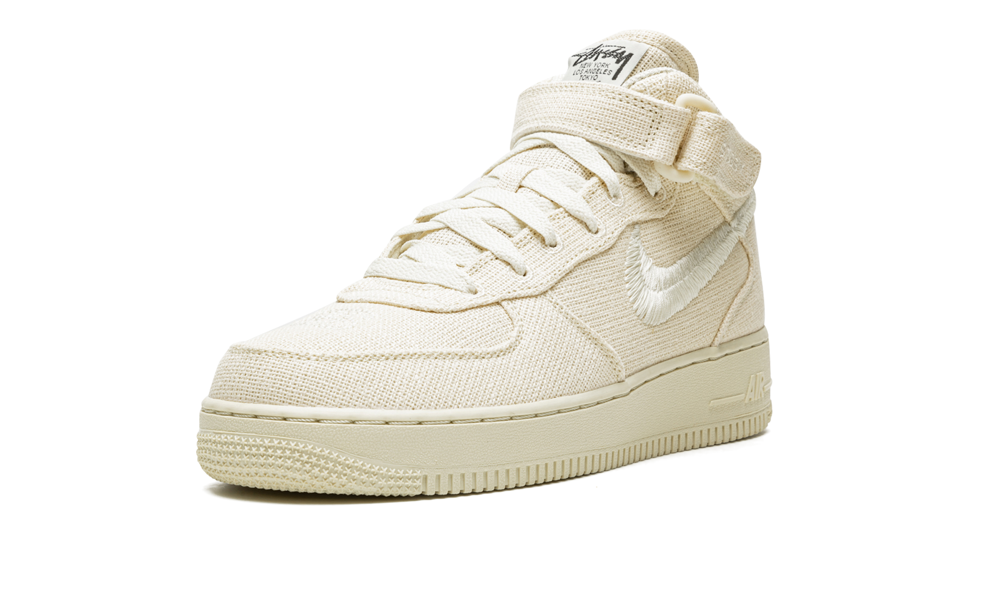 Nike Air Force 1 Mid Stussy - Fossil DJ7841 200