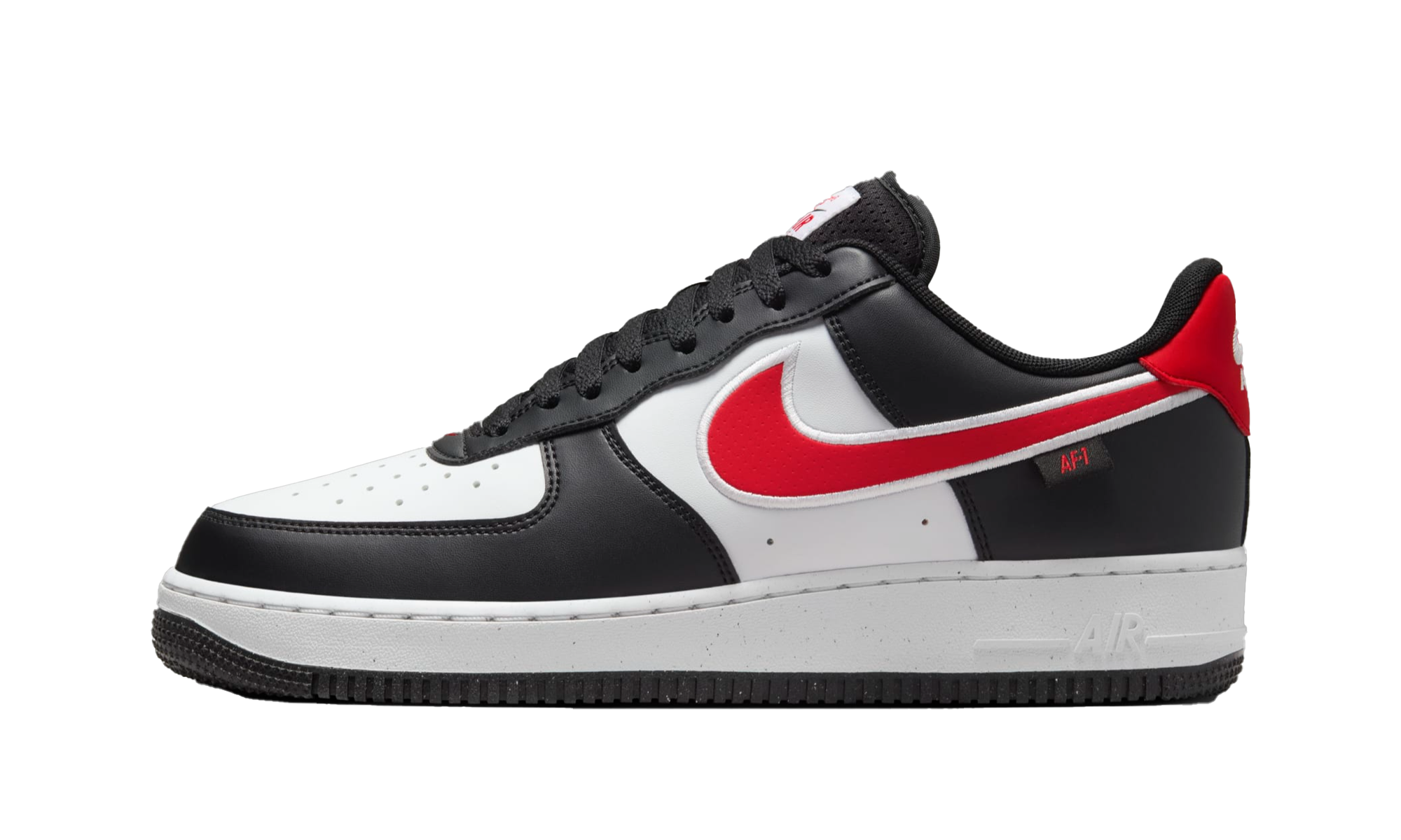 Nike Air Force 1 Low '07 Next Nature Black White University Red HM0721 002