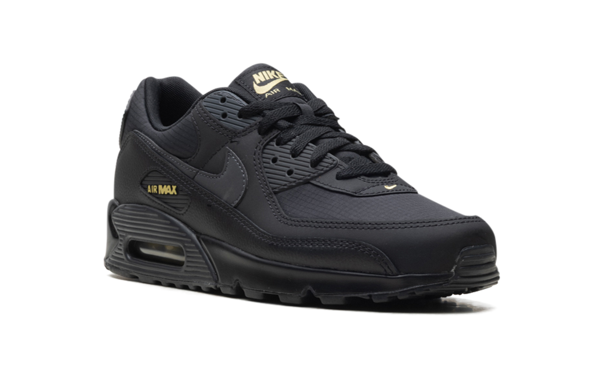 Nike Air Max 90 Black Buff Gold IB7680 001