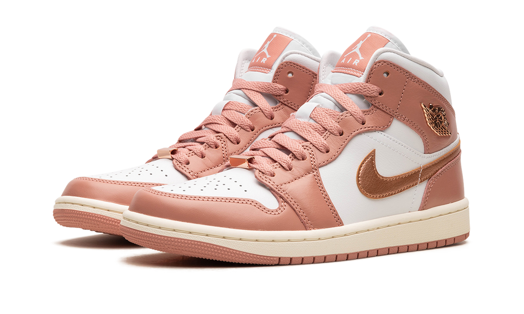 AIR JORDAN 1 MID WMNS RED STARDUST FB9892 670