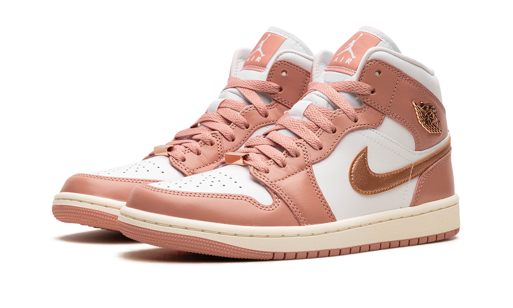 AIR JORDAN 1 MID WMNS RED STARDUST FB9892 670