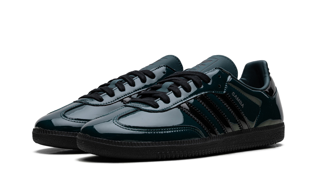 Adidas SAMBA OG WMNS Aurora Ivy / Core Black / Silver Metallic JR8750