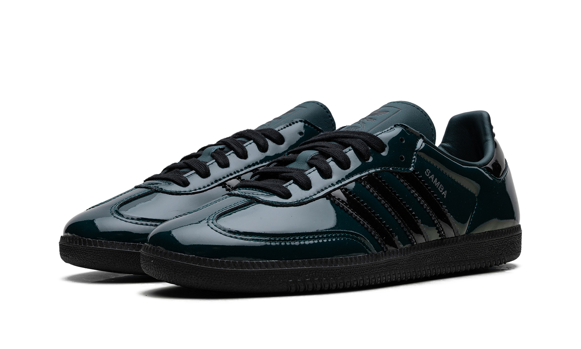 Adidas SAMBA OG WMNS Aurora Ivy / Core Black / Silver Metallic JR8750