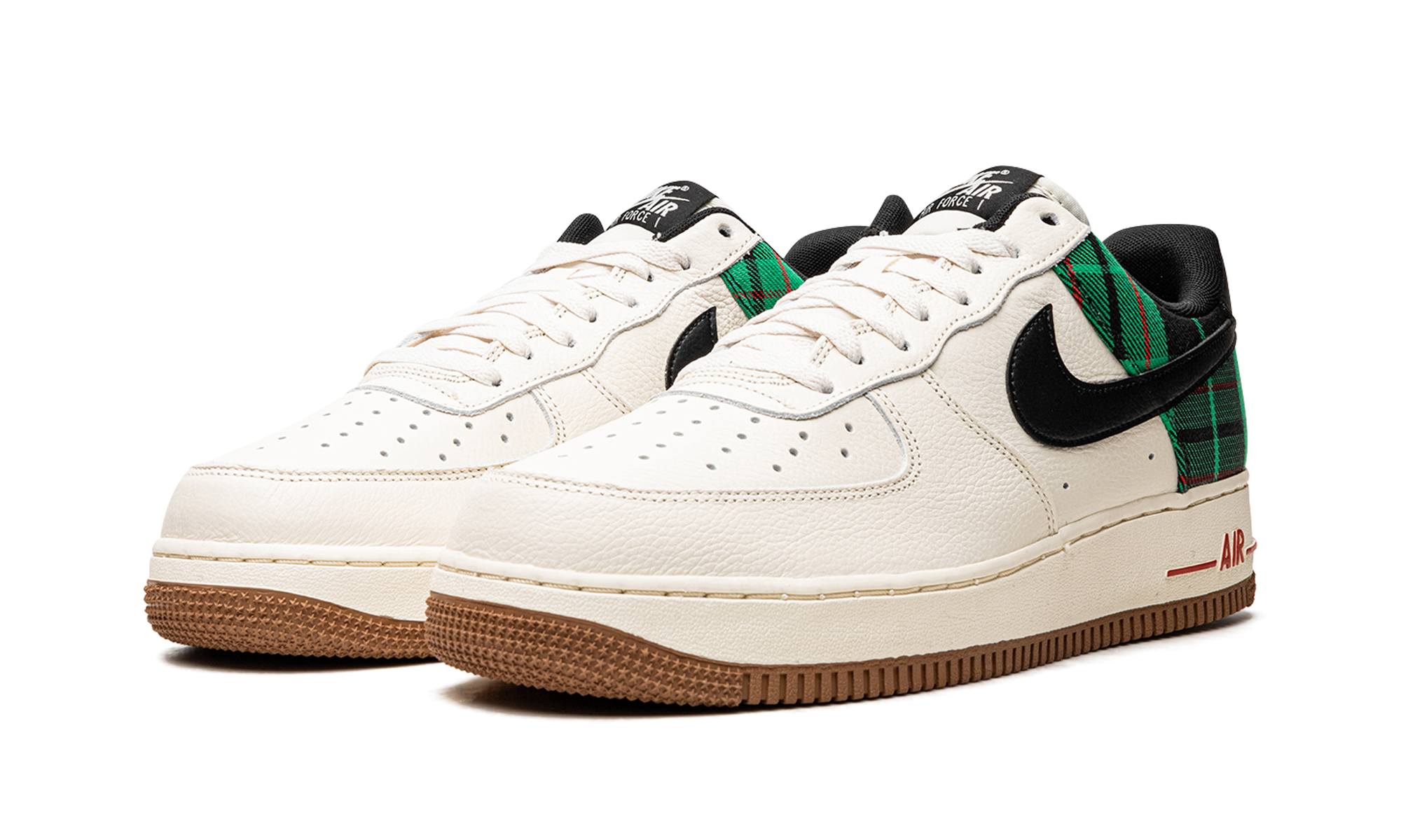 Nike Air Force 1 Low '07 LX Plaid Pale Ivory Stadium Green DV0791 100