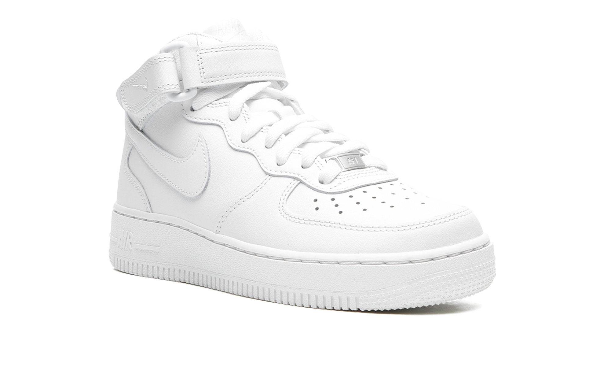 Nike AIR FORCE 1 '07 MID MNS WMNS Triple White DD9625 100