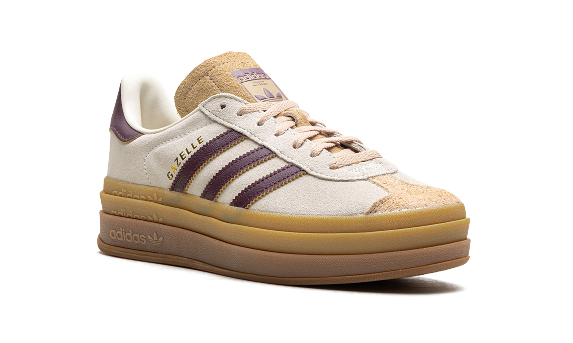 Adidas Gazelle WMNS Cream White Maroon JQ5127