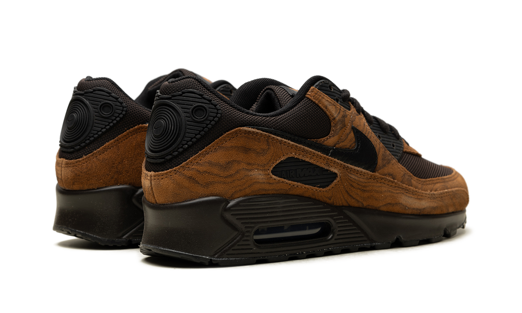 Nike Air Max 90 Premium Light British Tan Velvet Brown IQ0283 281