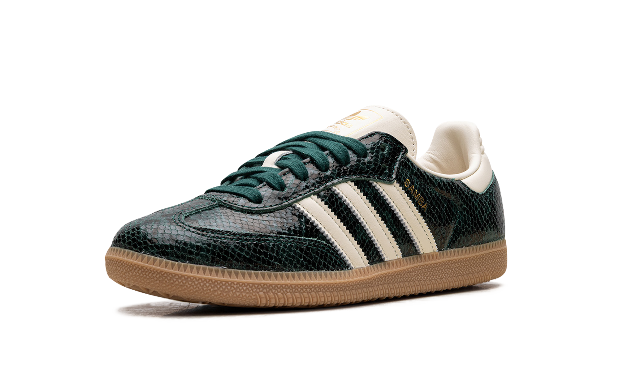 Adidas Samba OG WMNS Snakeskin Collegiate Green JR8848