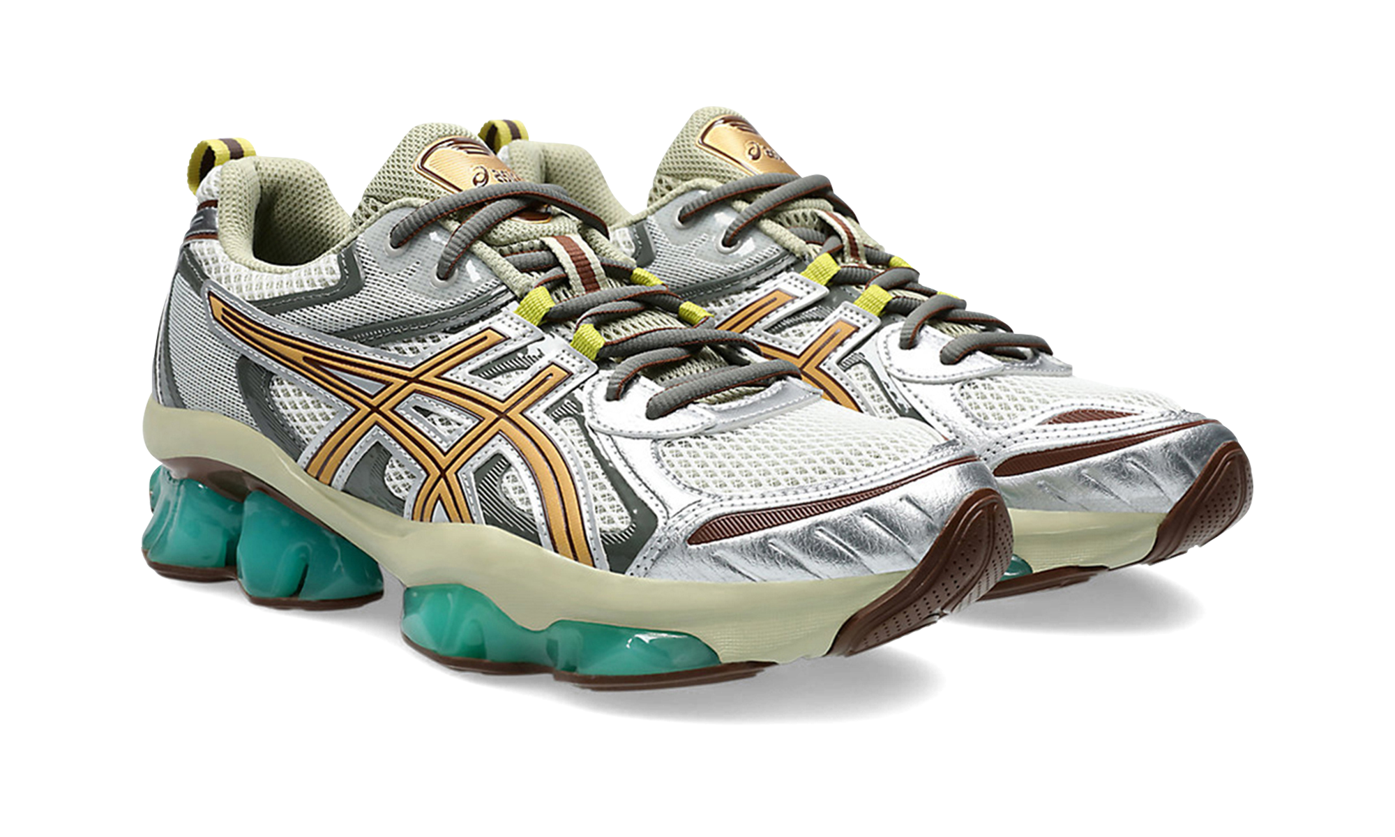 Asics GEL-Quantum Kinetic White Khaki 1203A270 102
