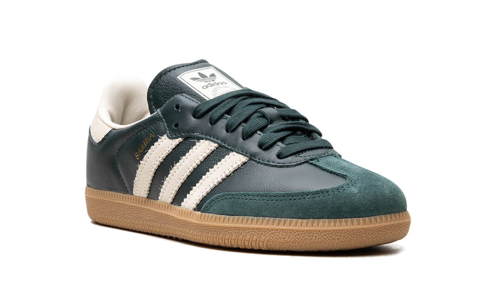 Adidas Samba OG Shadow Green Cream White Gold Metallic ID1483