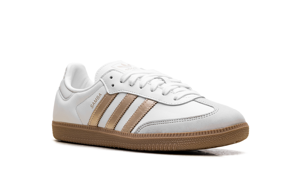Adidas Samba OG WMNS White Wonder Gold Metallic IH9127