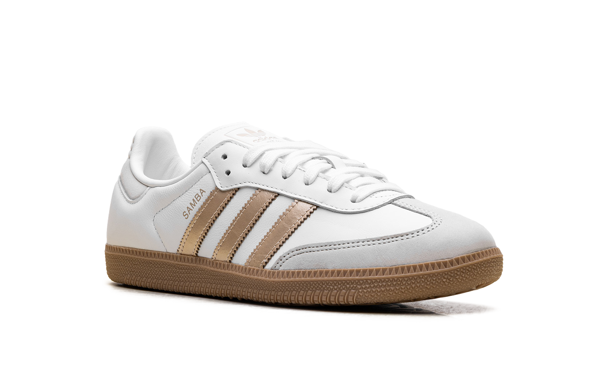 Adidas Samba OG WMNS White Wonder Gold Metallic IH9127