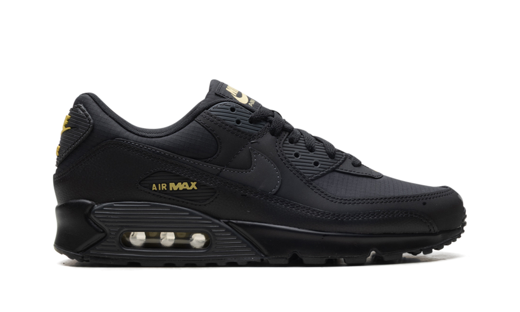 Nike Air Max 90 Black Buff Gold IB7680 001