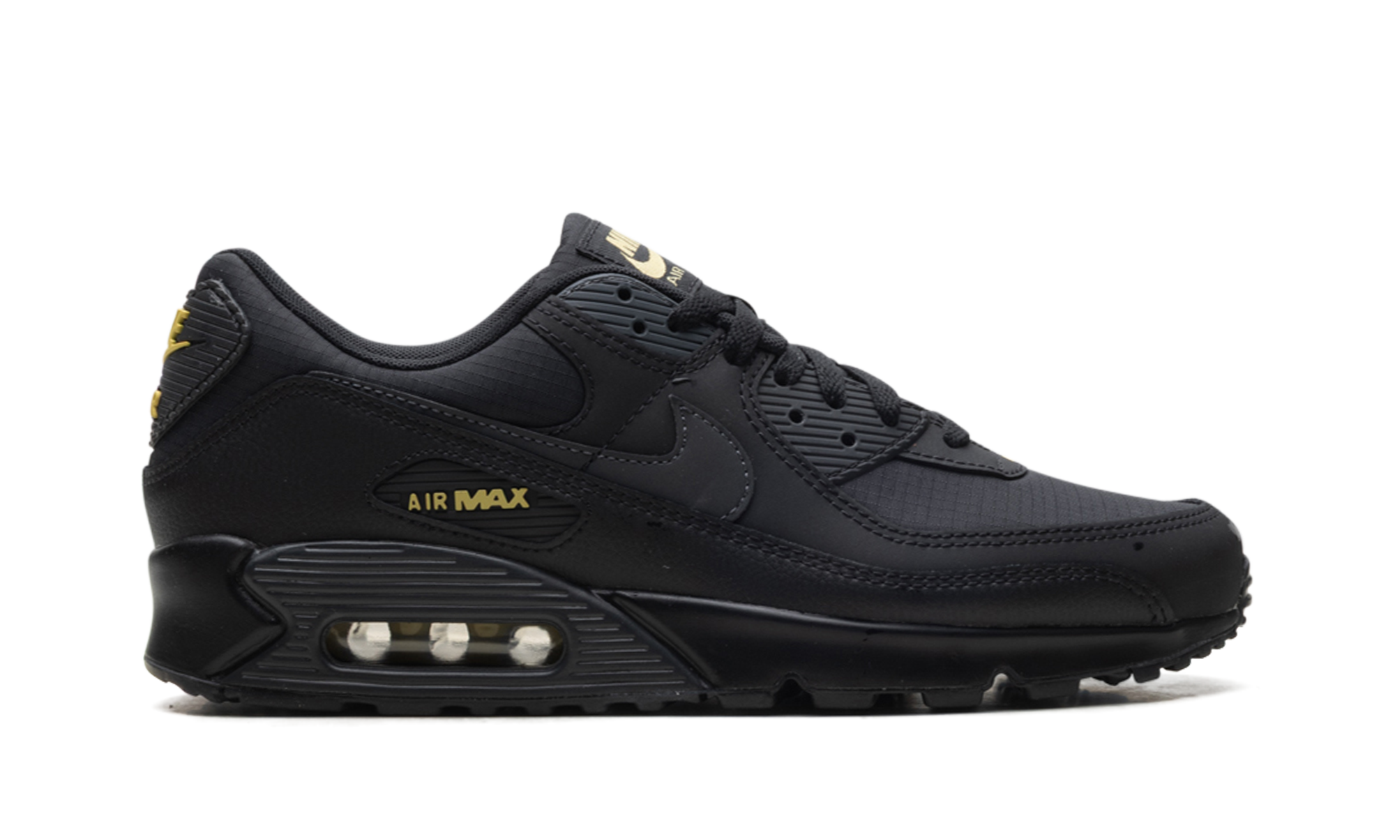 Nike Air Max 90 Black Buff Gold IB7680 001