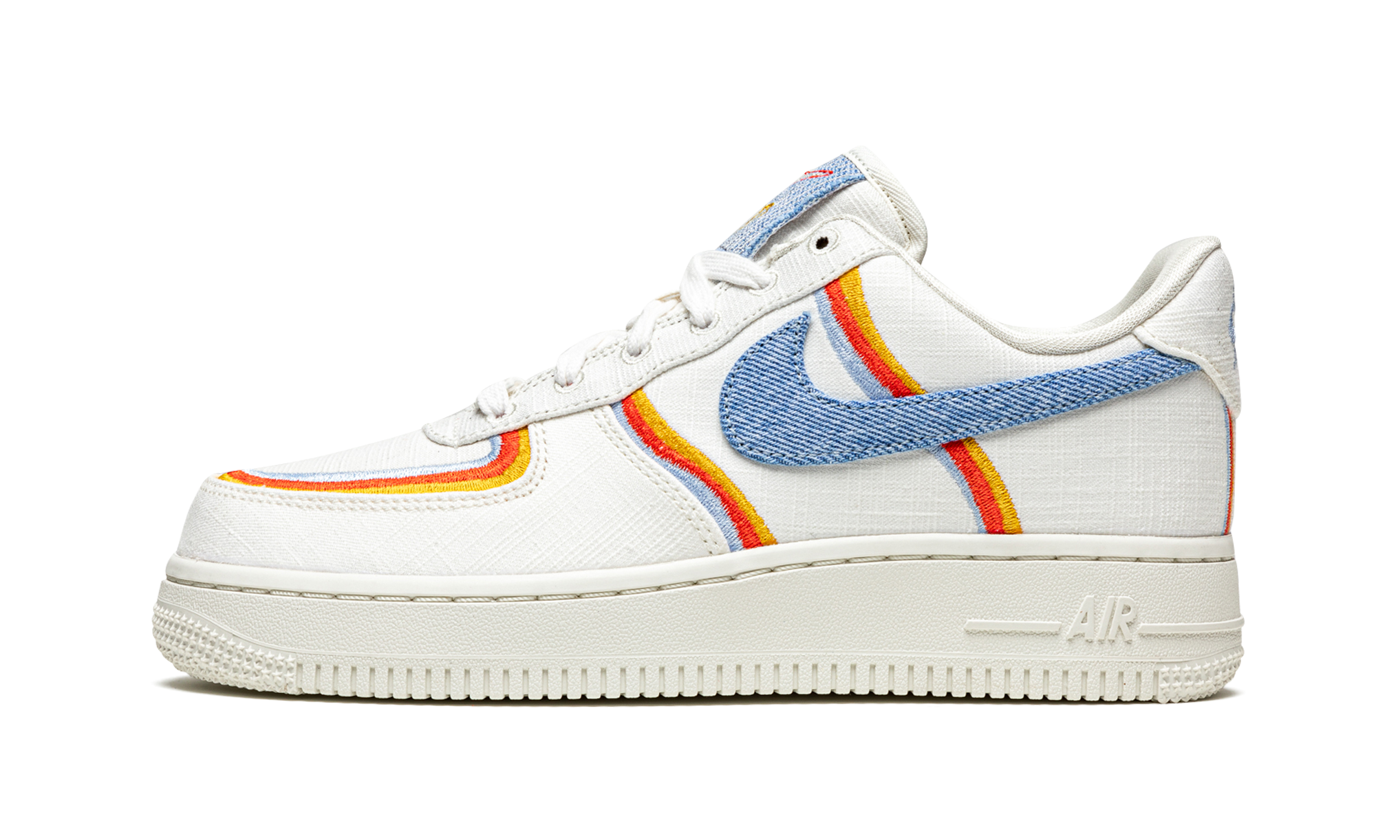 Nike AIR FORCE 1 '07 LV8 MNS WMNS Denim Swoosh DJ4655 133