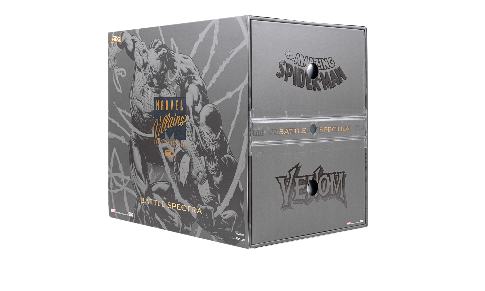 Asics GT-2160 Kith Marvel Villains Spider-Man/Venom Pack Sealed Box (Comic Included) 1203A660 DBSPVN