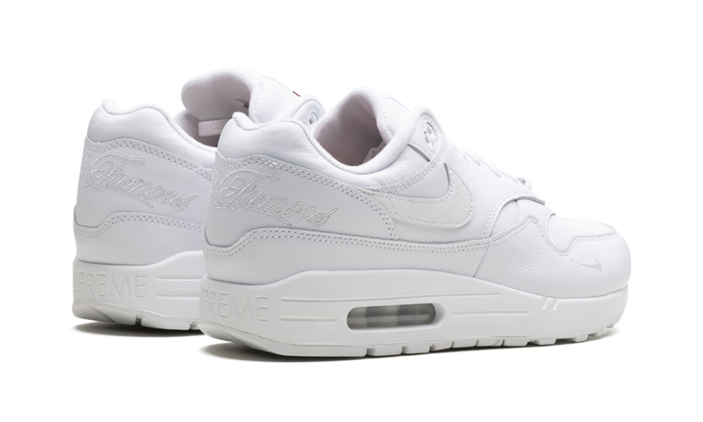 Nike Air Max 1 '87 SP Supreme Triple White HF8813 100