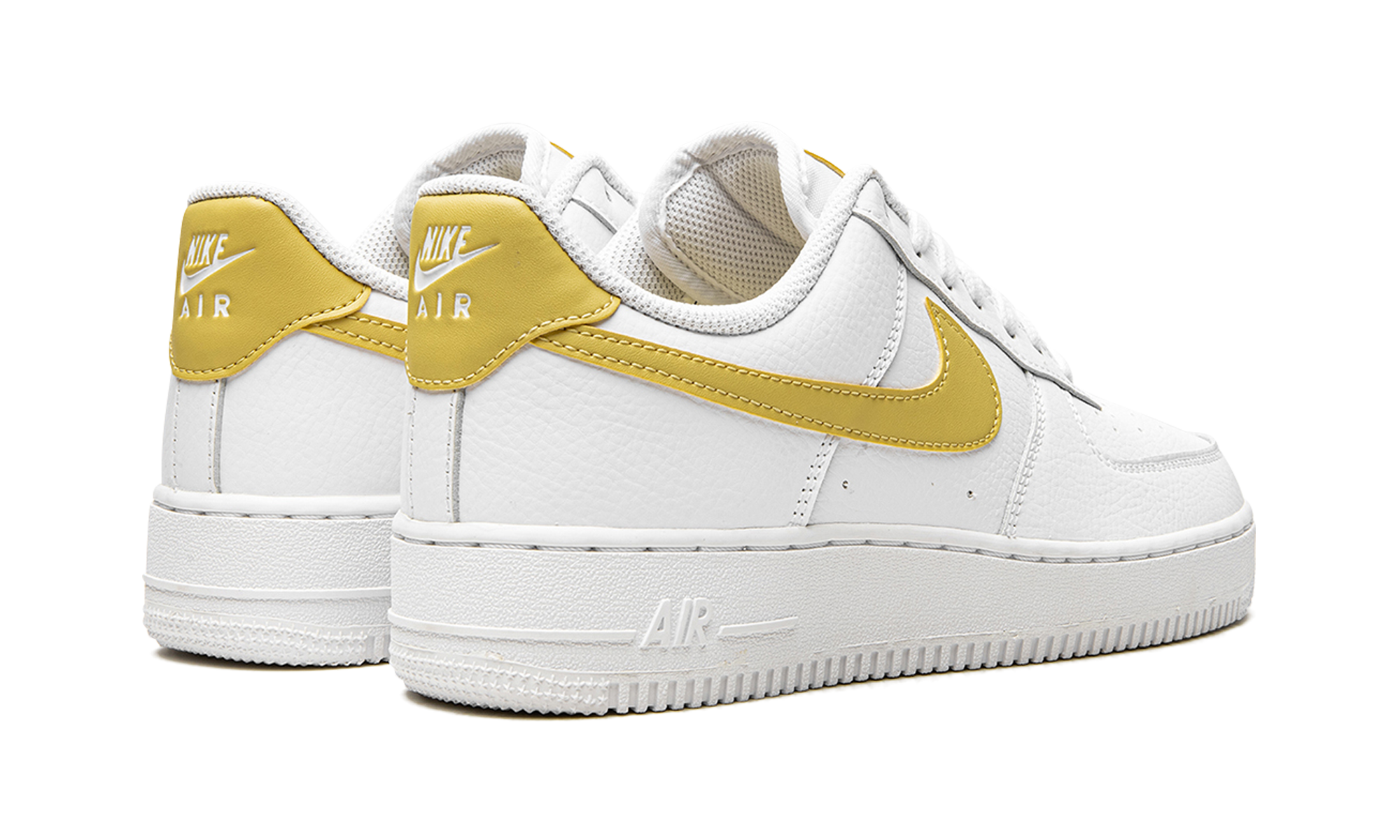 Nike AIR FORCE 1 LO MNS WMNS White / Saturn Gold 315115 170