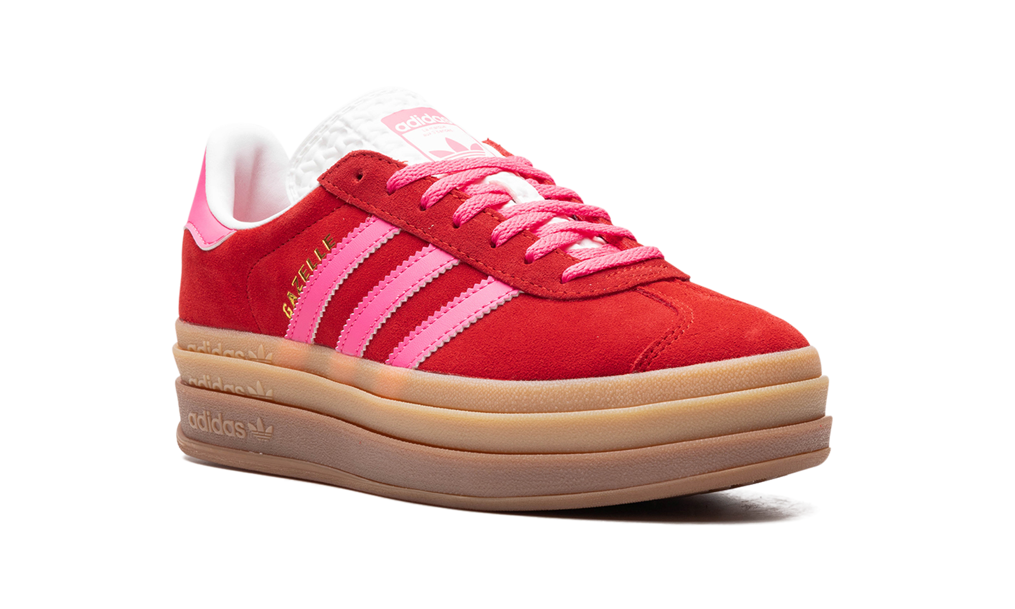 Adidas Gazelle Bold WMNS Collegiate Red Lucid Pink IH7496