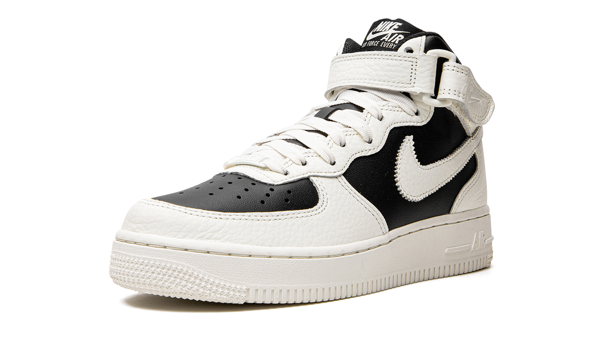Nike AIR FORCE 1 '07 MID MNS WMNS Black Sial DV2224 001