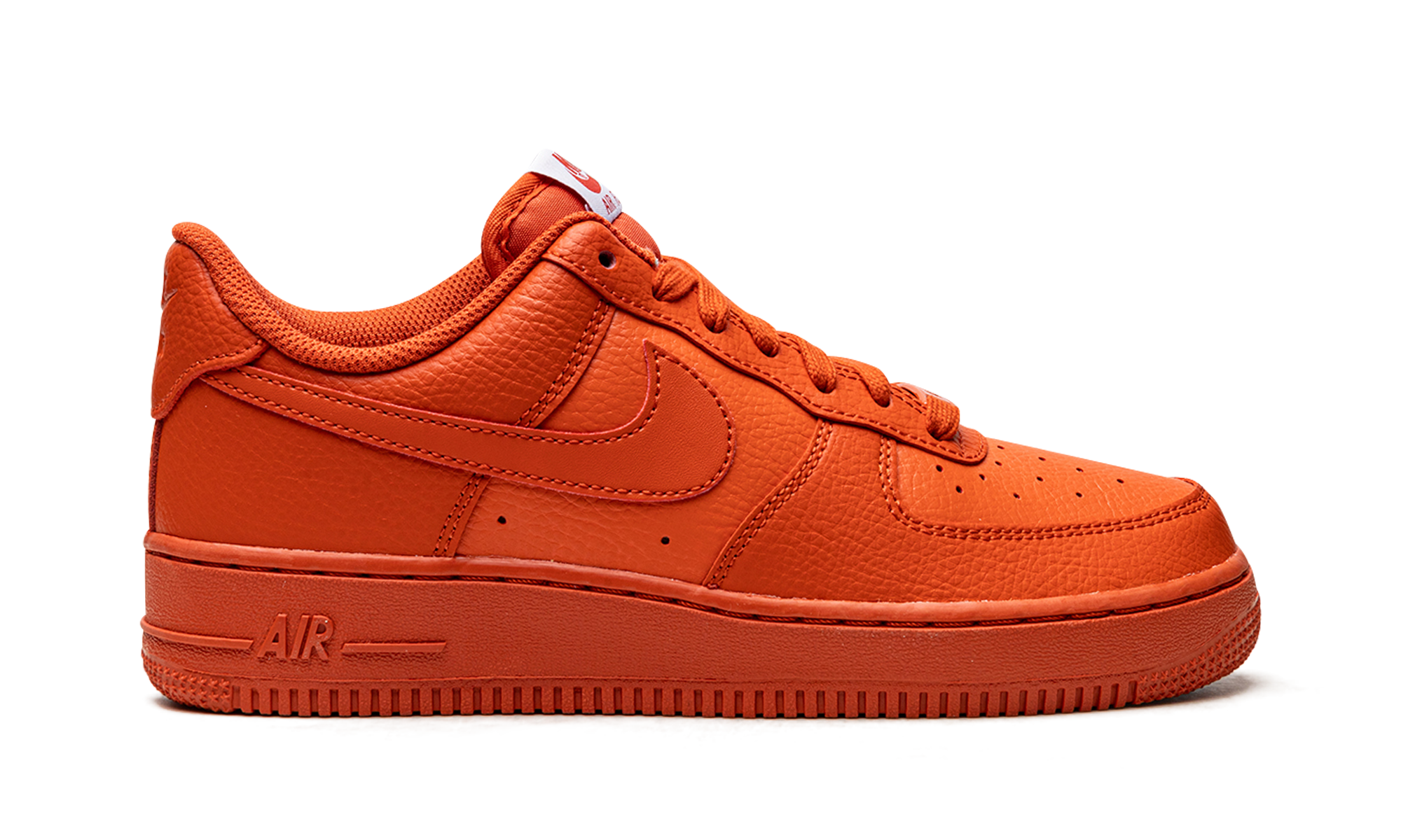 Nike AIR FORCE 1 '07 MNS WMNS Triple Orange DZ4442 800
