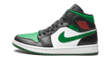 Air Jordan 1 Mid Green Toe 554724 067