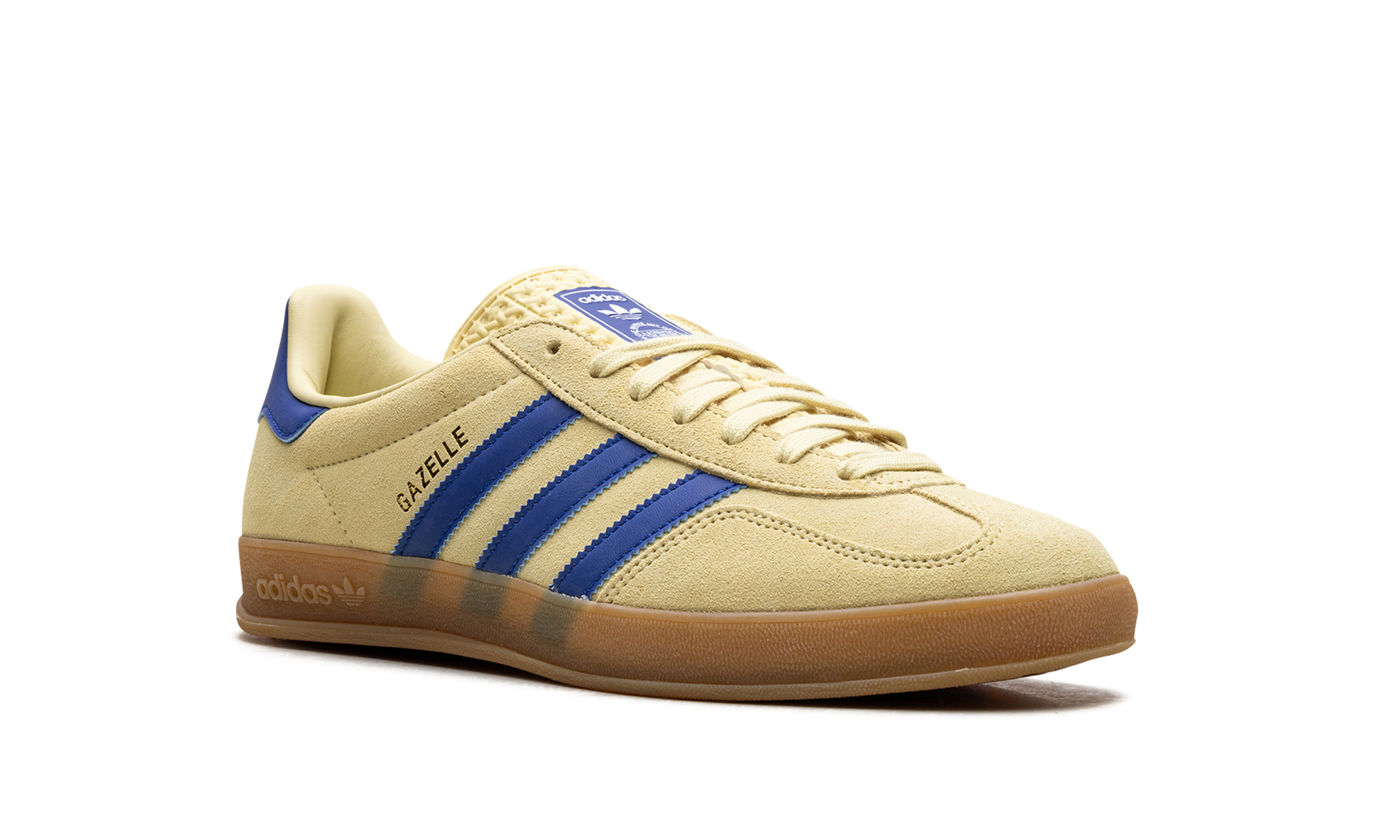 Adidas Gazelle Indoor Powder Yellow Royal Blu JH5406