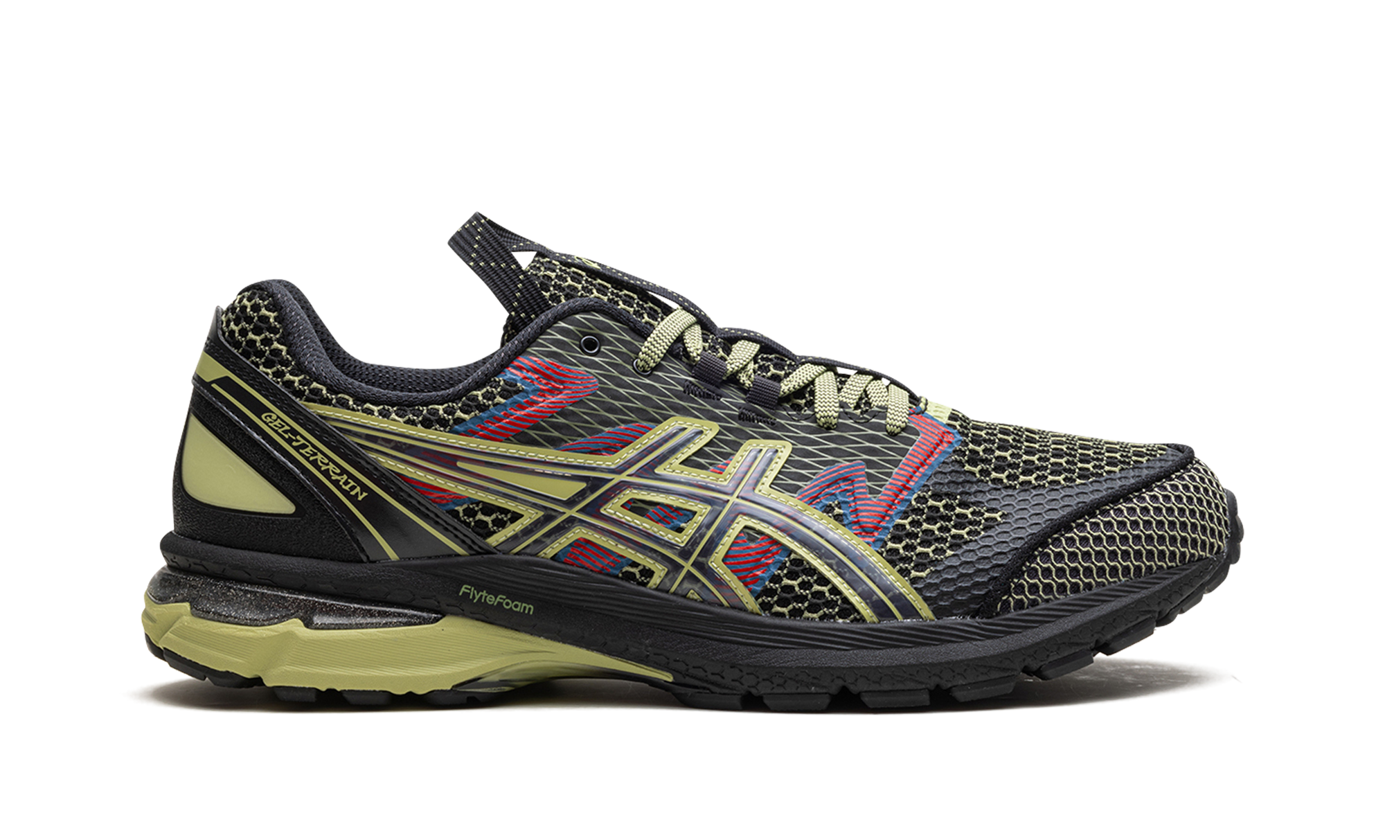 Asics GEL-Terrain Black / Neon Lime 1203A394 001