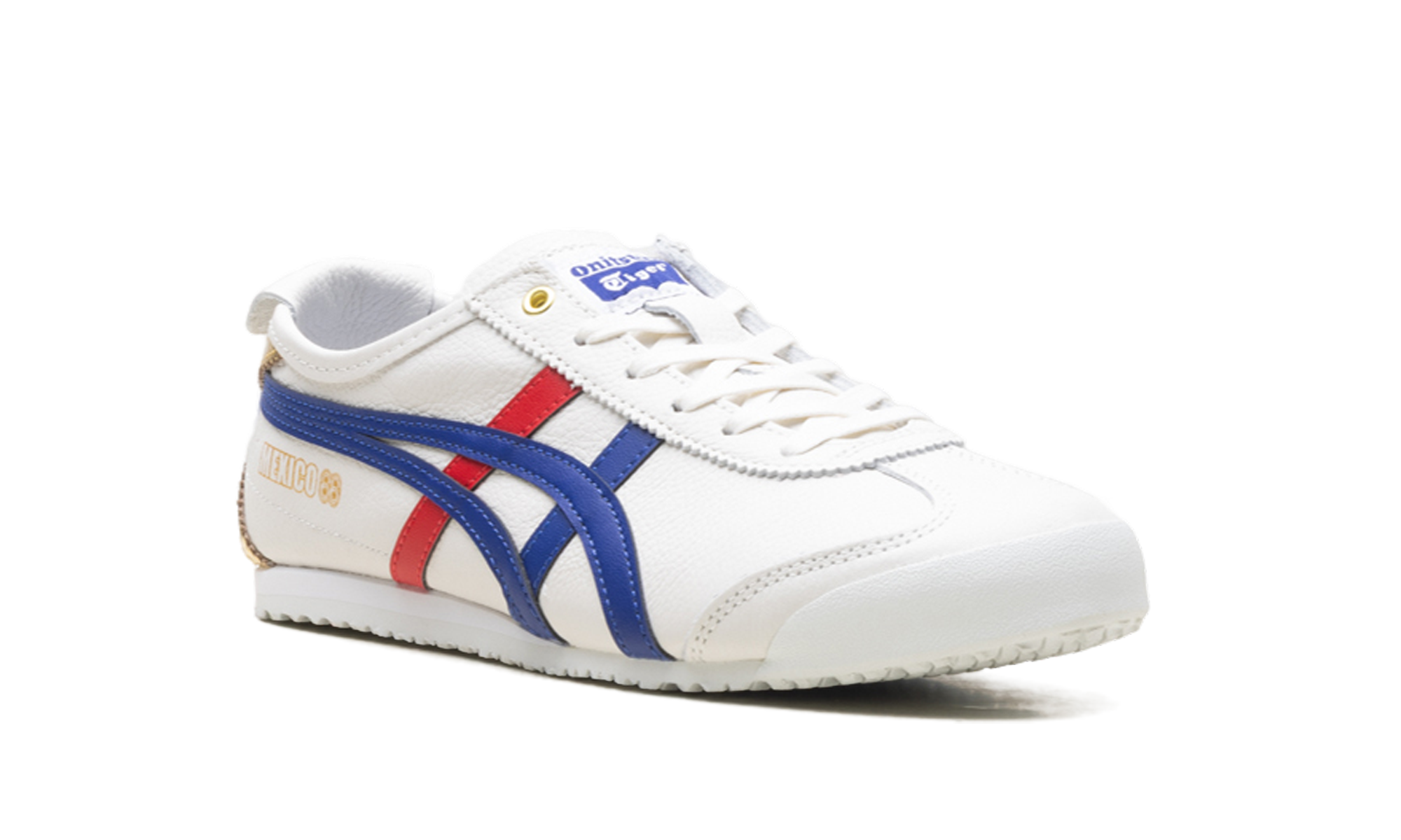 Onitsuka Tiger Mexico 66 White Blue Red Metallic Gold 1183C692 100