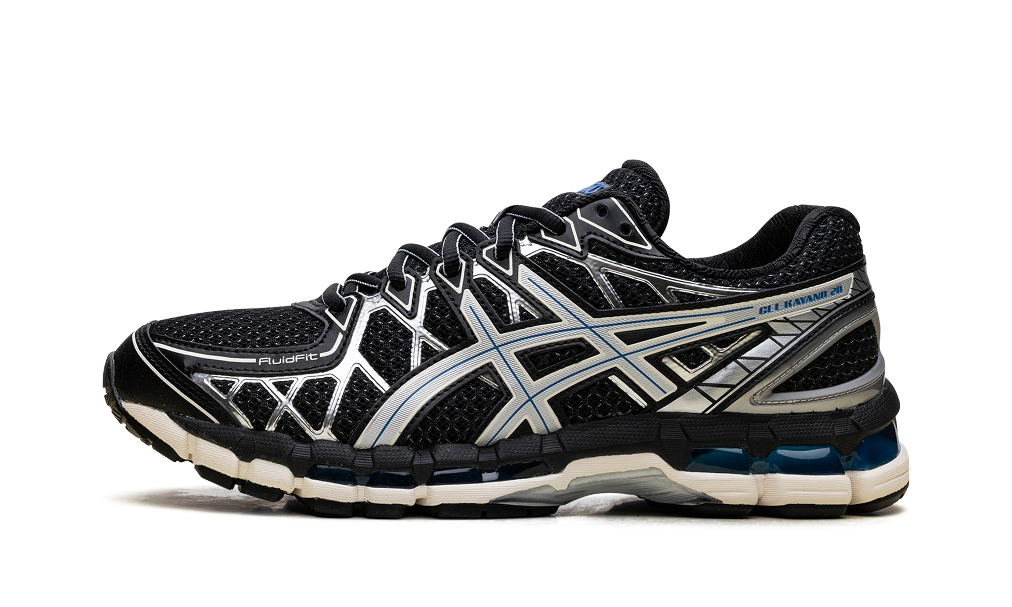 Asics Gel-Kayano 20 Black Pure Silver 1203A388 001