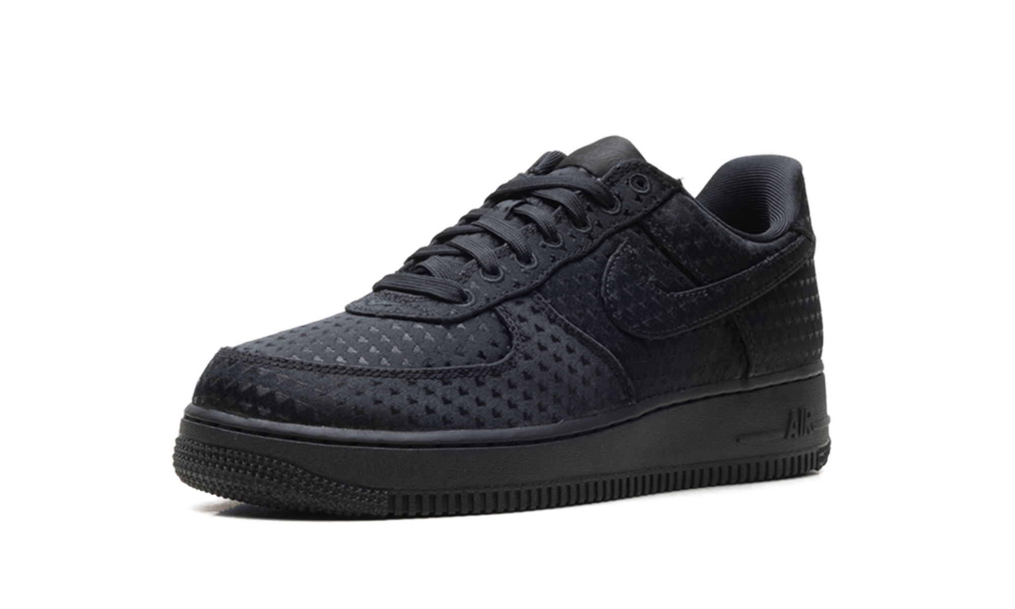 Nike Air Force 1 Low WMNS Valentine's Day - Triple Black IQ9965 001