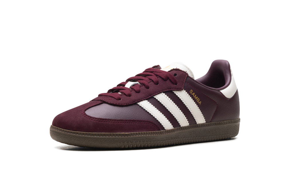 Adidas Samba OG WMNS Maroon Off White Gum JR8844