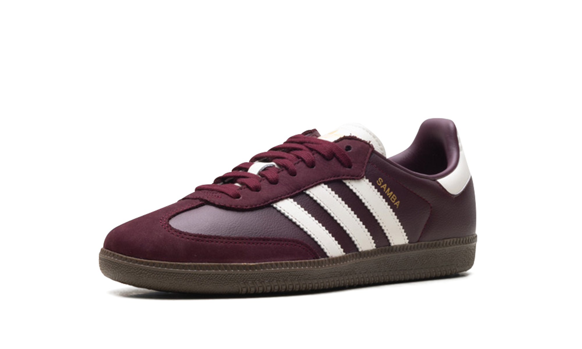 Adidas Samba OG WMNS Maroon Off White Gum JR8844
