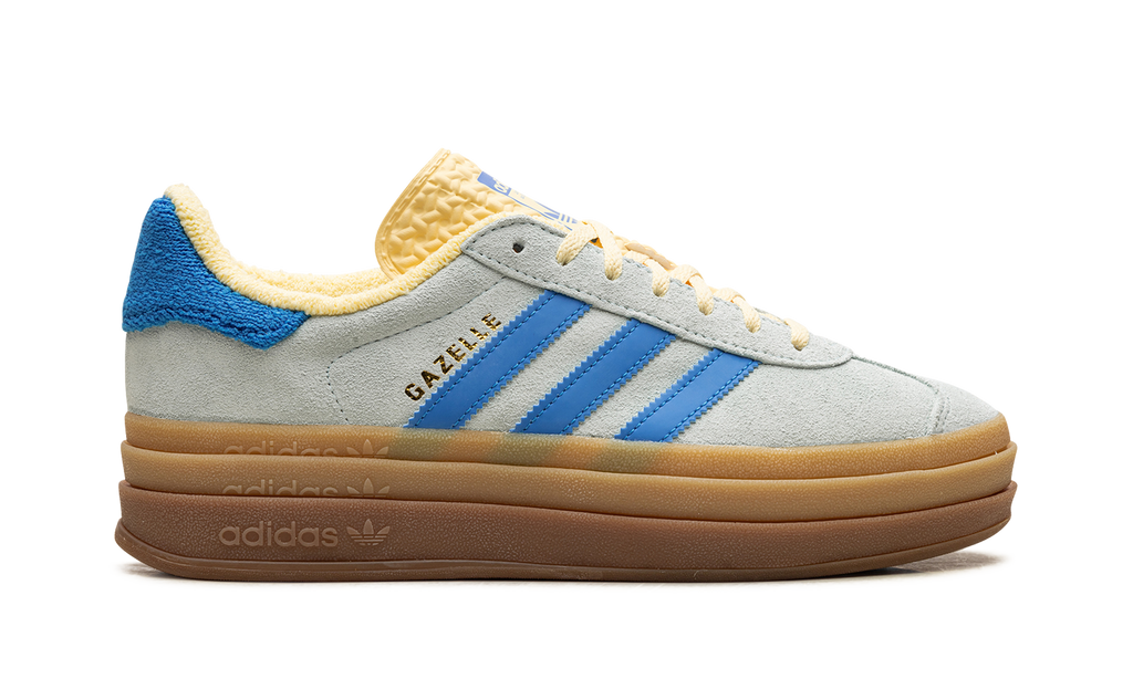 Adidas Gazelle Bold Wmns Almost Blue Yellow IE0430