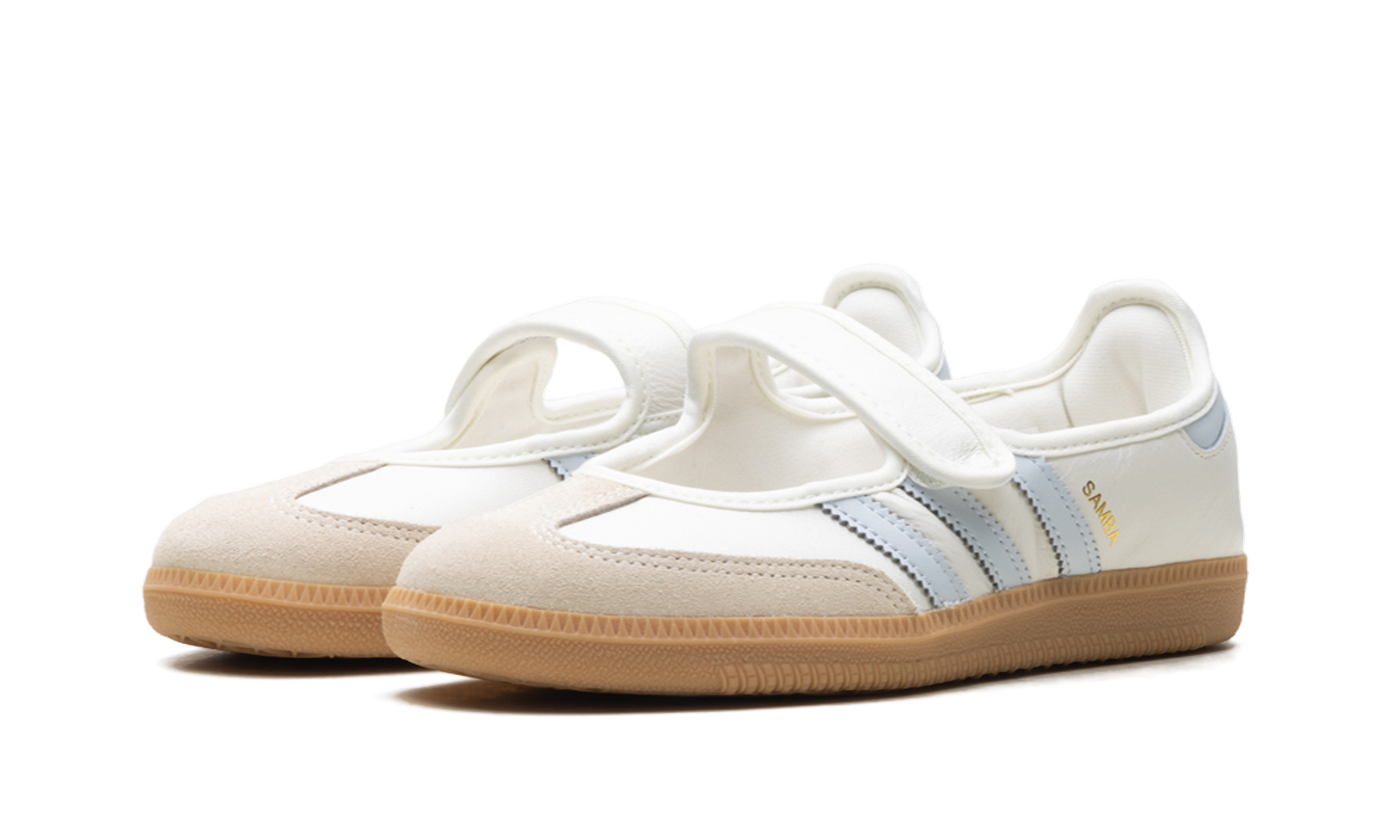 Adidas Samba Jane WMNS White Blue Gum JR7339