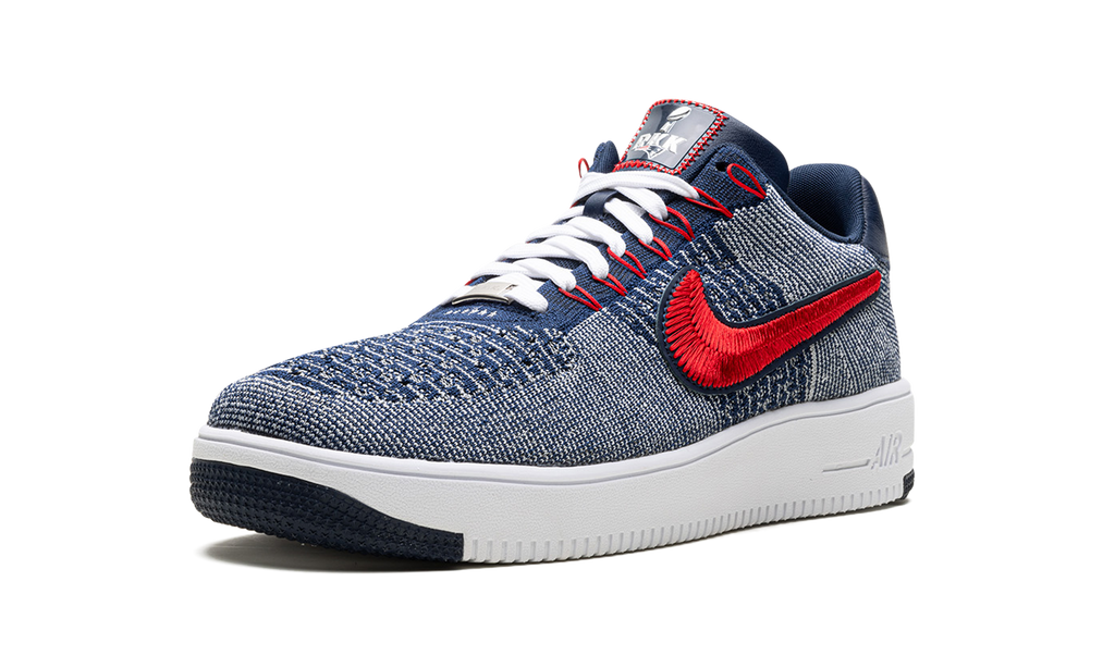 Nike Air Force 1 Ultra Flyknit Low Patriots Robert Kraft Wolf Grey FV4079 012