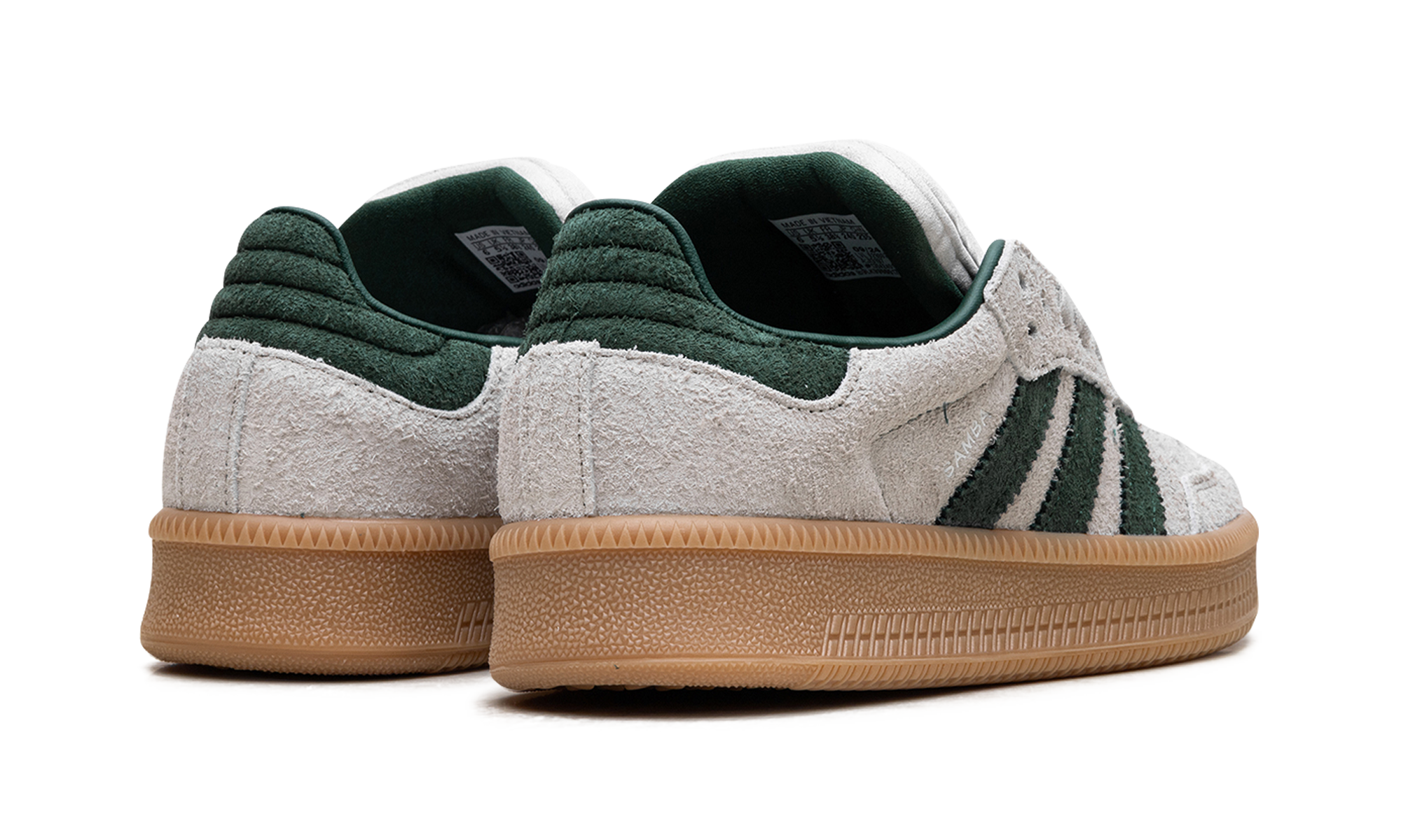 Adidas Samba XLG Putty Grey Collegiate Green JI3197