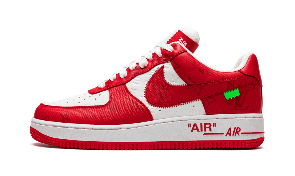 Nike Louis Vuitton Air Force 1 Low Virgil Abloh - White/Red 1A9VA9