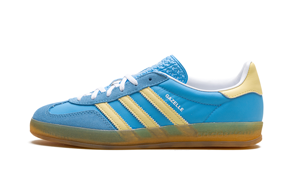 Adidas Gazelle Indoor WMNS Semi Blue Burst Almost Yellow IE2960