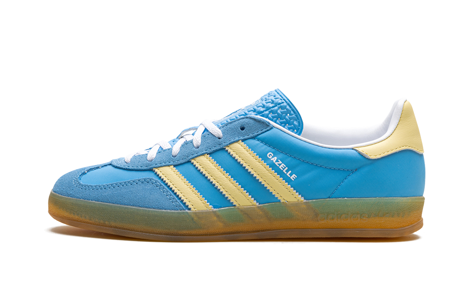 Adidas Gazelle Indoor WMNS Semi Blue Burst Almost Yellow IE2960