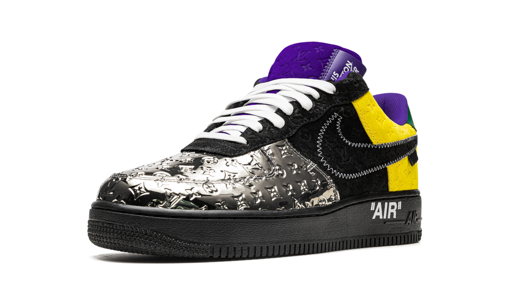 Nike Louis Vuitton Air Force 1 Low Virgil Abloh - Purple Dusk/Metallic Silver 1A9VCC