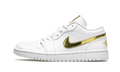 AIR JORDAN 1 Low SE WMNS White Metallic Gold CZ4776 100