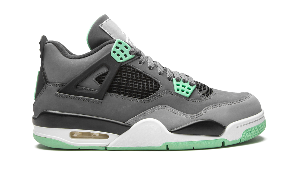 Air Jordan 4 Retro Green Glow 308497 033