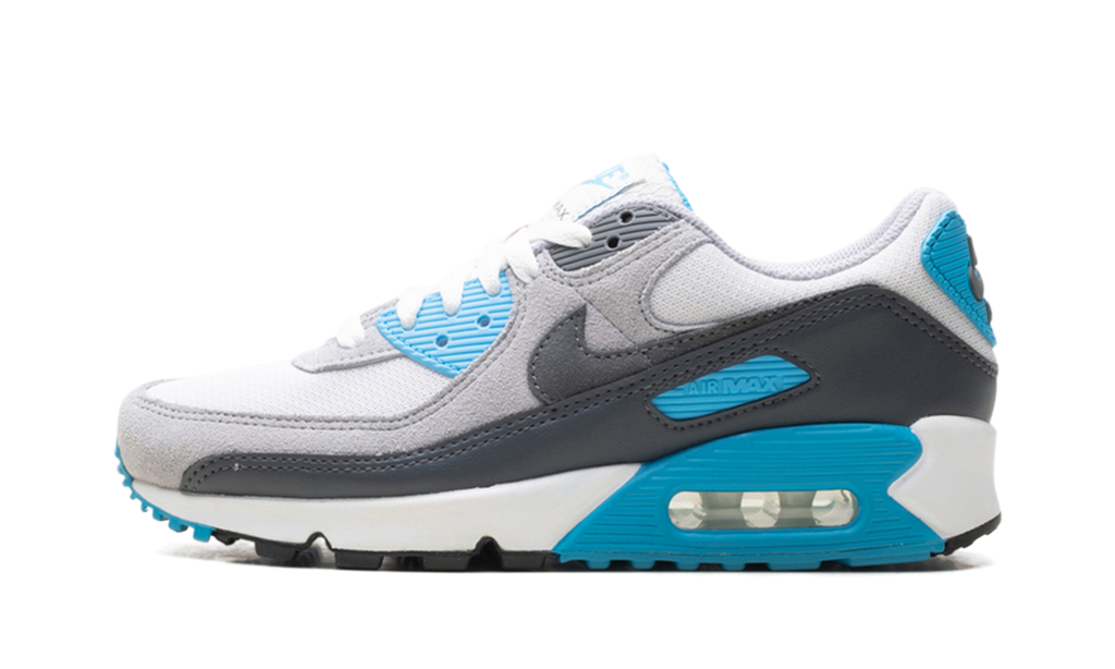 Nike Air Max 90 Platinum Tint Blue Lightning DM0029 019