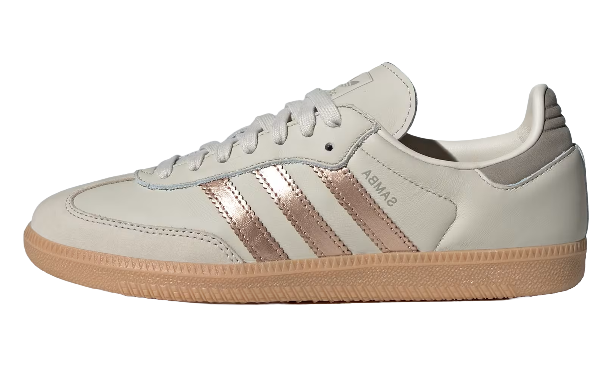 Adidas Samba OG WMNS Clear Brown Copper Metallic Putty Beige JR7341